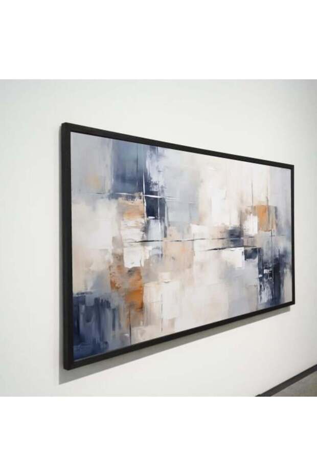 Abstract printed artwork on canvas, model (2559)