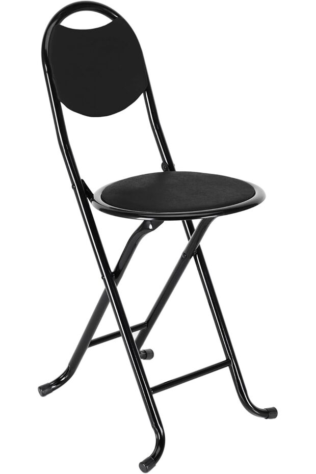 ASODA Folding Prayer Chair - Black