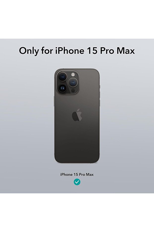 غطاء حماية شفاف من الثلج لهاتف آيفون 15 برو ماكس - 7