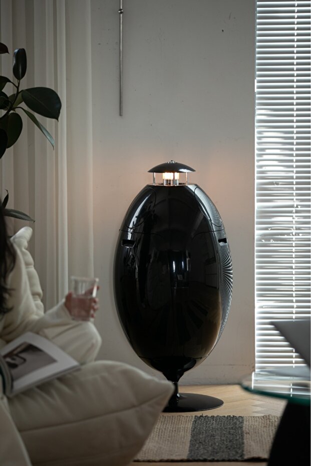 Egg Bin Çöp Kovası (Large) Siyah - 2