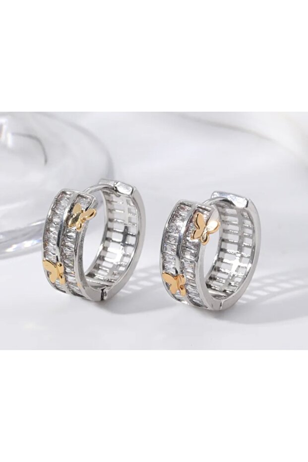 316 L Çelik Küpe - 4