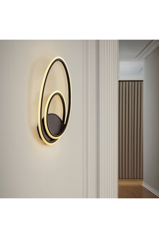Double Oval LED Wall Light - 2