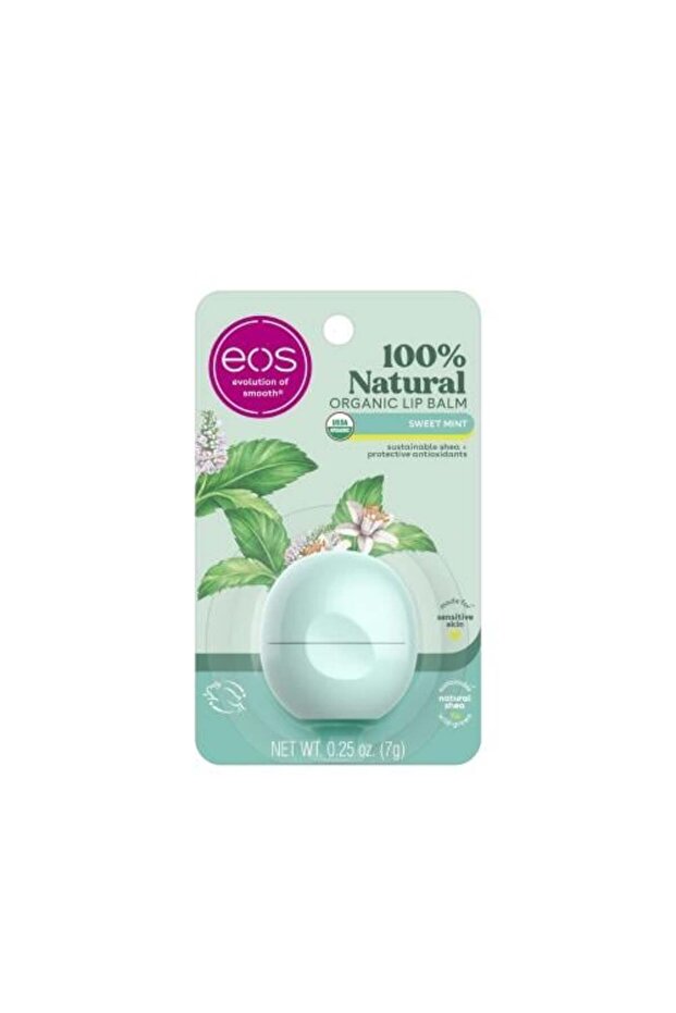 Natural Shea Butter and Sweet Mint Lip Balm - 7g