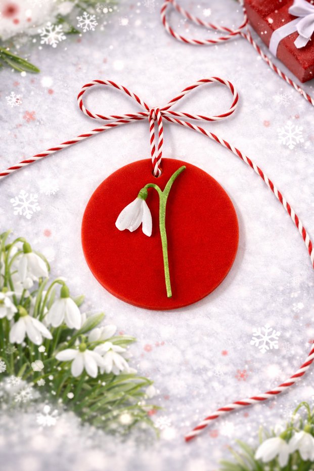 Snowdrop Flower Martisor