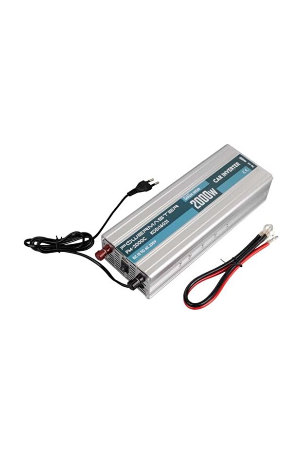 PM-2000C 12 Volt 2000 Watt Şarjlı İnvertör - 4