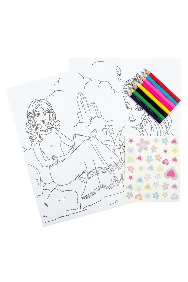 Princess Coloring Set