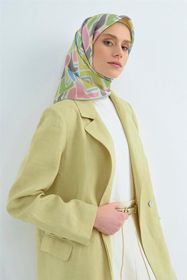 وشاح من الحرير الخالص 9504D 85