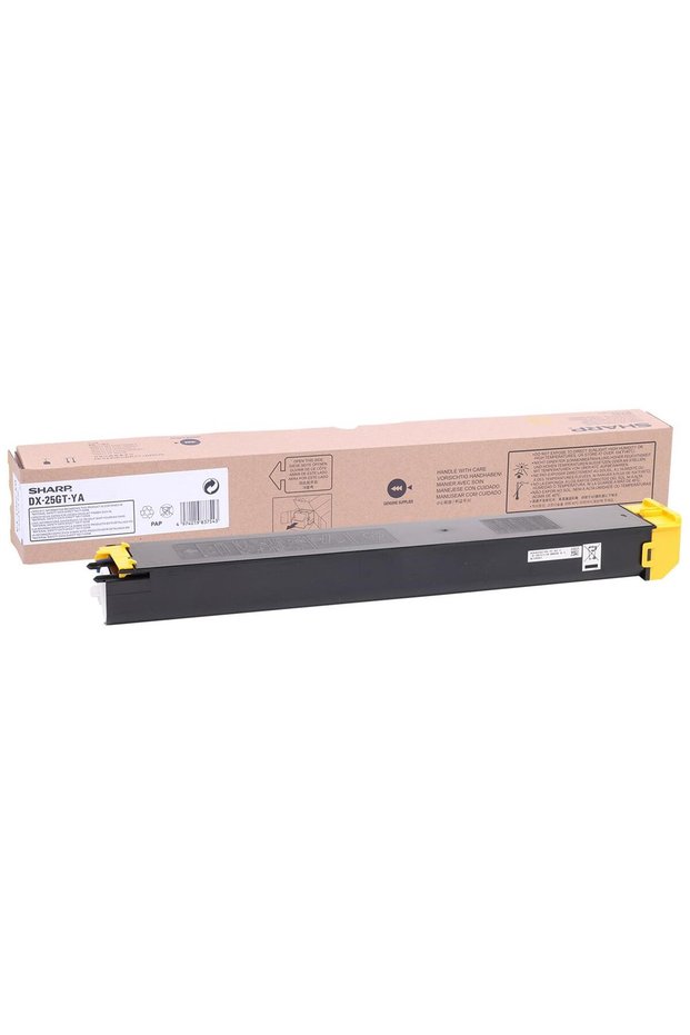 Sharp dx-25gtya yellow original photocopy toner dx-2500 7,000 pages