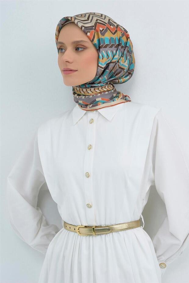 وشاح من الحرير الخالص 9542D 38
