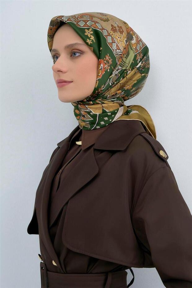 وشاح من الحرير الخالص 9535D 25