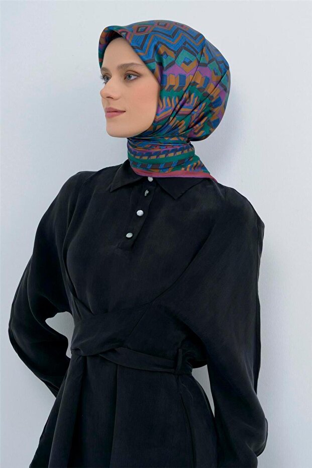 وشاح من الحرير الخالص 9542D 87