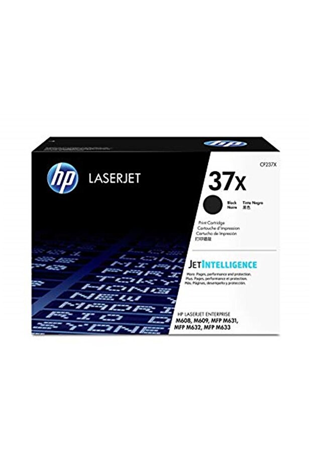 حبر HP 37X أسود عالي السعة 25,000 صفحة CF237X