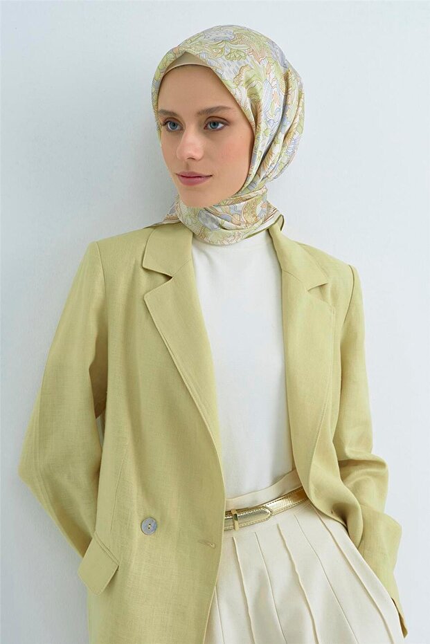 وشاح من الحرير الخالص 9508D 53