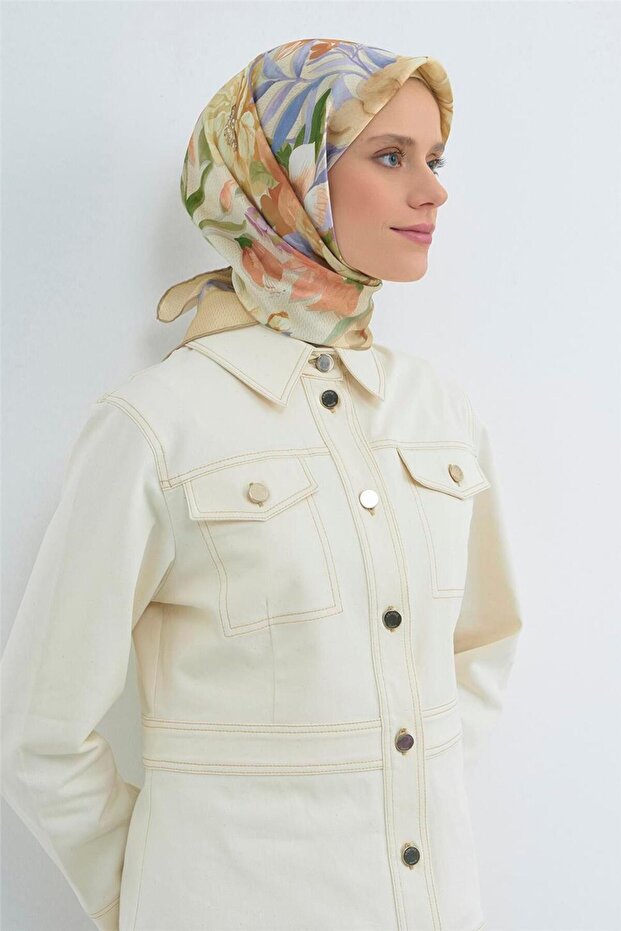 Pure Silk Sura Scarf 9516D 03