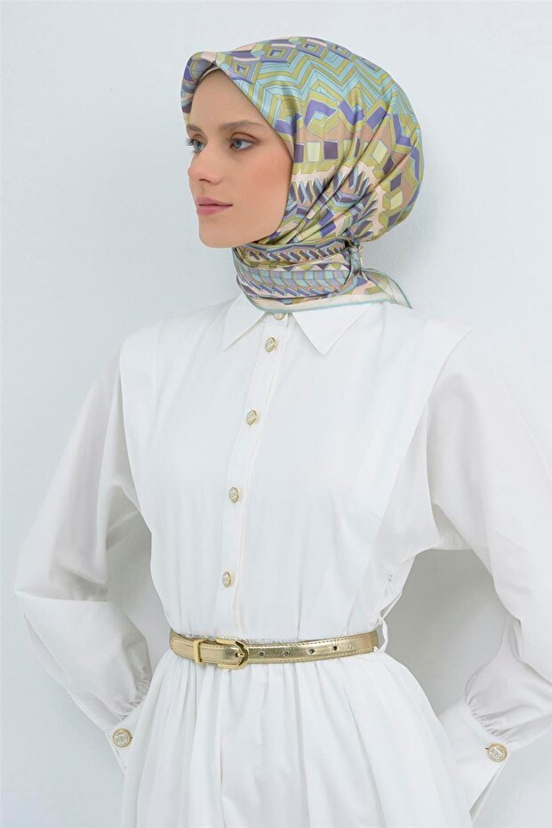 وشاح من الحرير الخالص 9542D 33