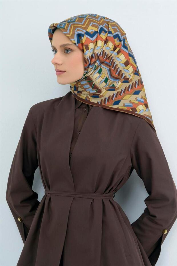 وشاح من الحرير الخالص 9542D 82