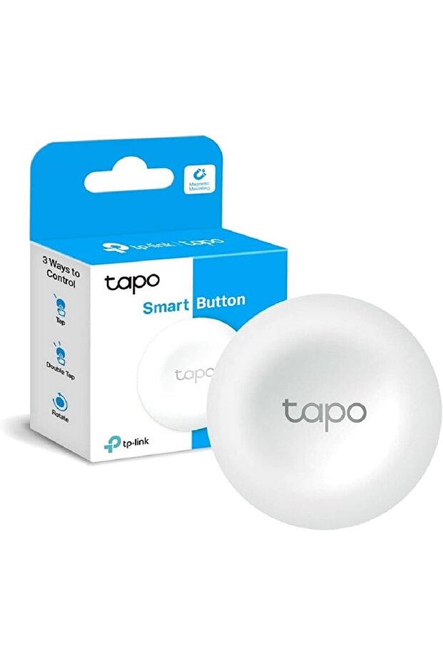 TP-Link S200B Smart Button, Works with Devices | Smart Home Control | Flexible Placement | Batt