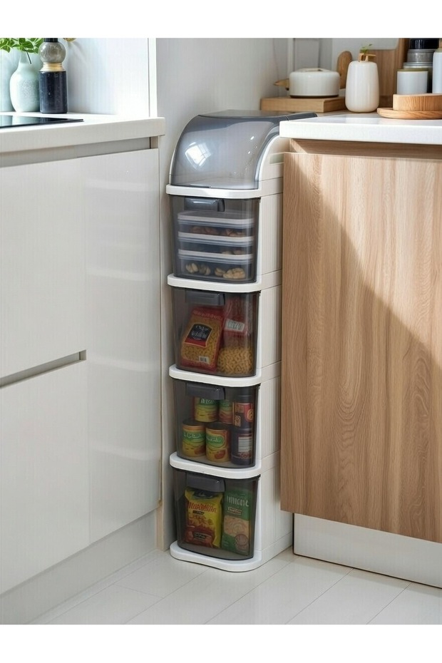 PROSLİM 4 KATLI ÇEKMECELİ ORGANİZER DOLAP - 1