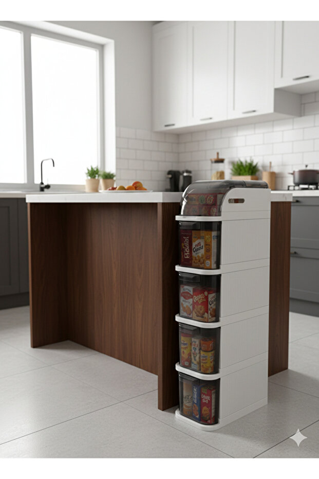 PROSLİM 4 KATLI ÇEKMECELİ ORGANİZER DOLAP - 7