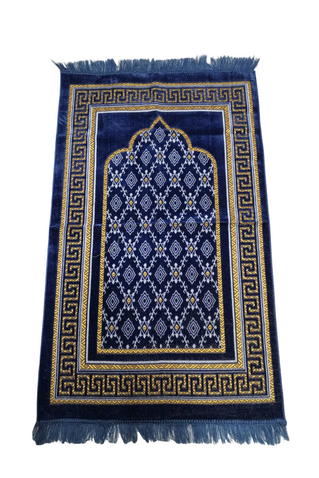 Velvet Prayer Rug (1 Piece) Hajj Umrah Mevlüt Gift for Distribution