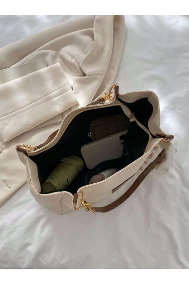 حقيبة كتف مزخرفة - 4