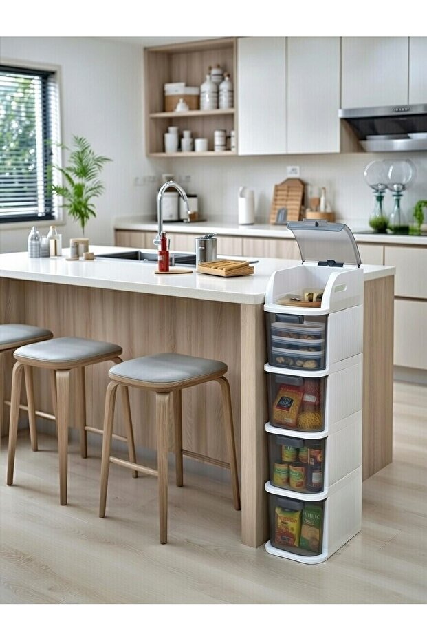 PROSLİM 4 KATLI ÇEKMECELİ ORGANİZER DOLAP - 6