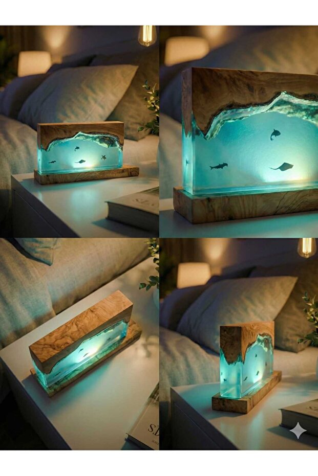 Epoksi Gece Lambası - 2