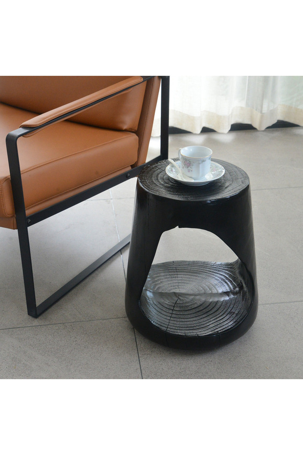 طاولة جانبية صغيرة من البولي ريزين من ديوك - 2