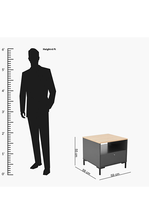 طاولة جانبية سيستا - 6