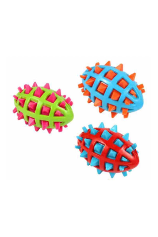 Sound Interactive Dog Spiky Toy 9X14 cm 127.5 g (1 Piece)