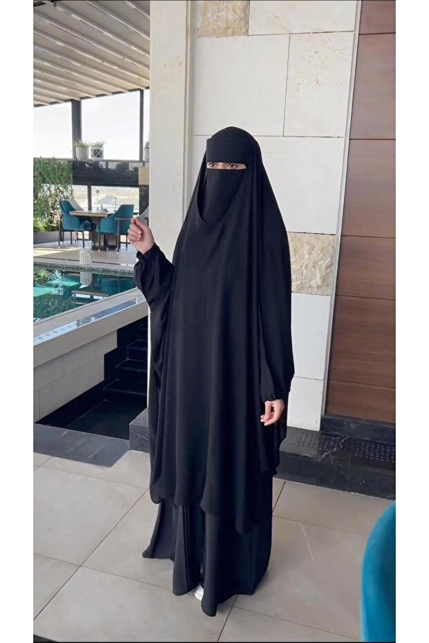 خمار اسلامي كم مطاط - 4