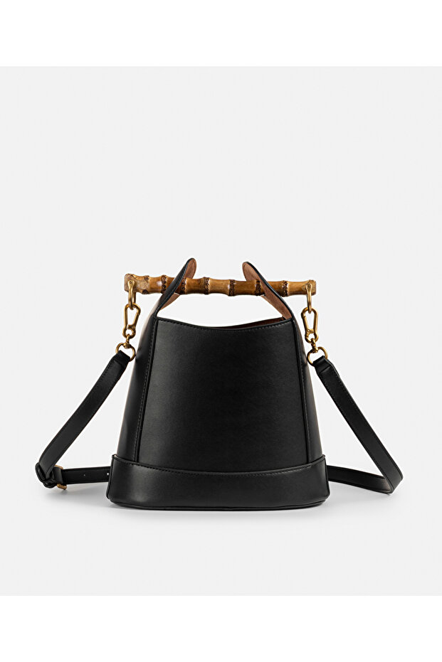 Bambella üst saplı çanta - 1