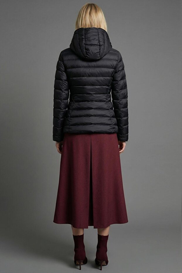 Kısa-Kapişonlu Mont - 5