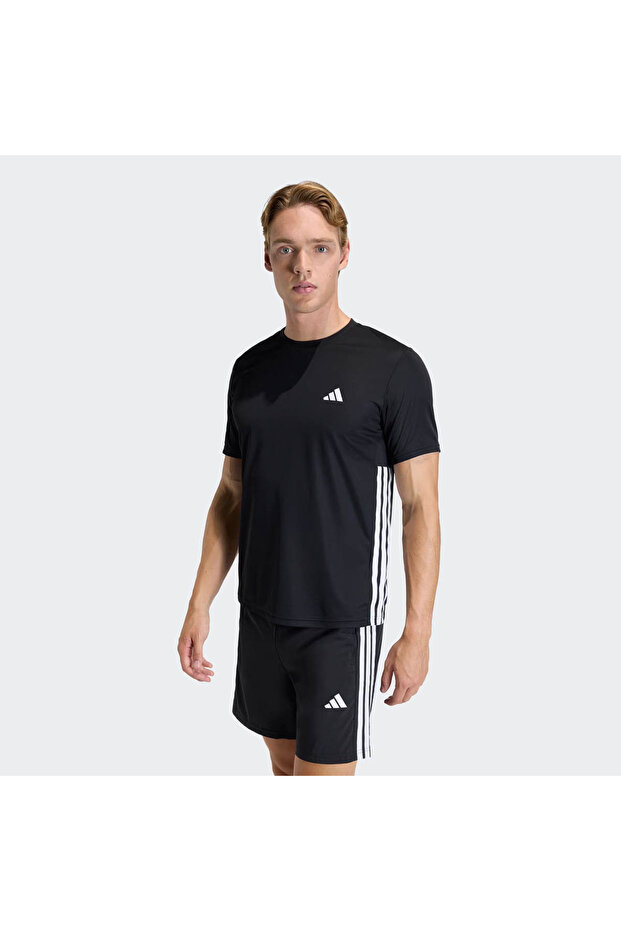 تي شيرت رجالي أسود من Workout Essentials Base KA3452