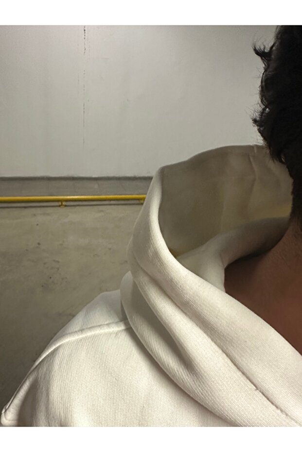 Beyaz sweatshirt - 1