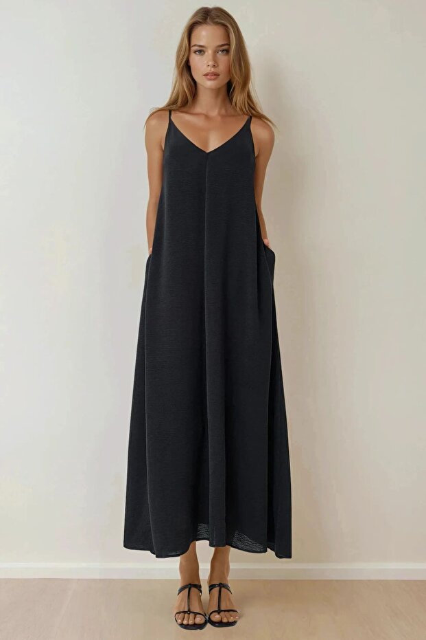 Rochie maxi în formă de A - 1