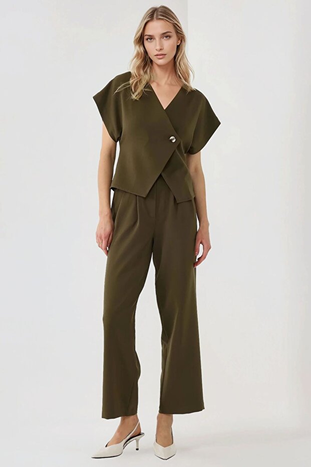 Fitted V Yaka Yelek - 3