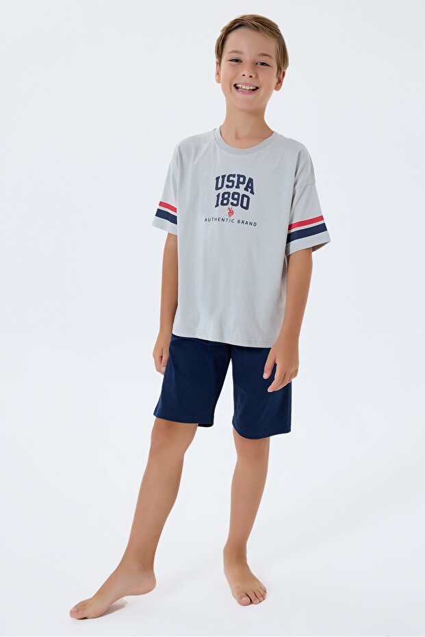 U.S. Polo Assn Licensed Boys' Top and Bottom Set
