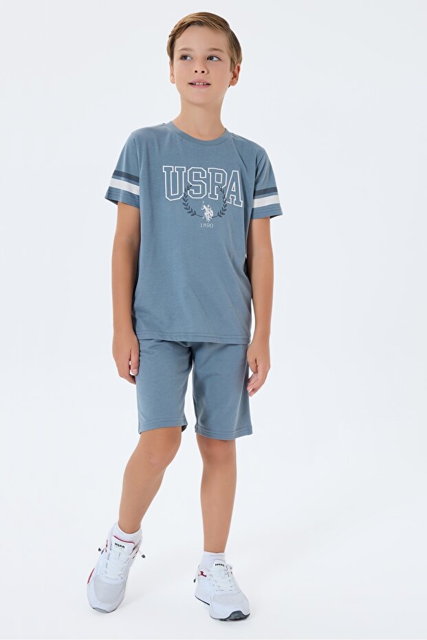 U.S. Polo Assn Licensed Boys' Top and Bottom Set