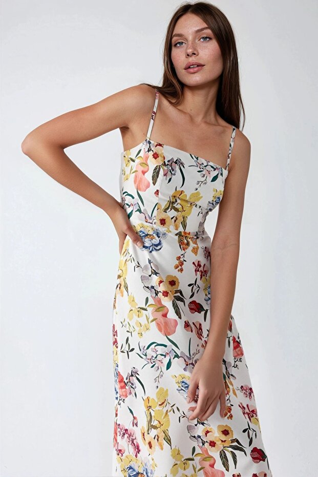 Rochie midi cu imprimeu - 3