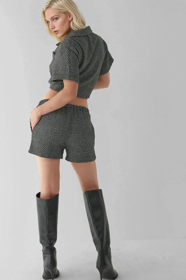 Tweed Şort - 5