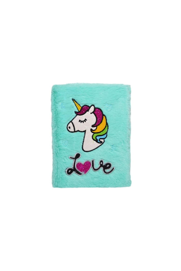 A5 Notebook For Notes, Plush Cover - 4