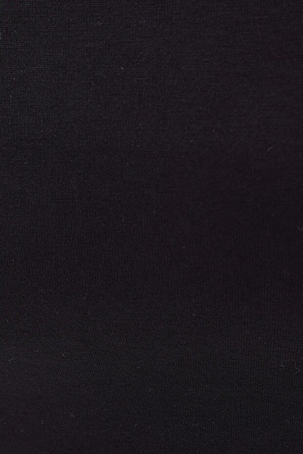 Bisiklet Yaka Crop Top - 4