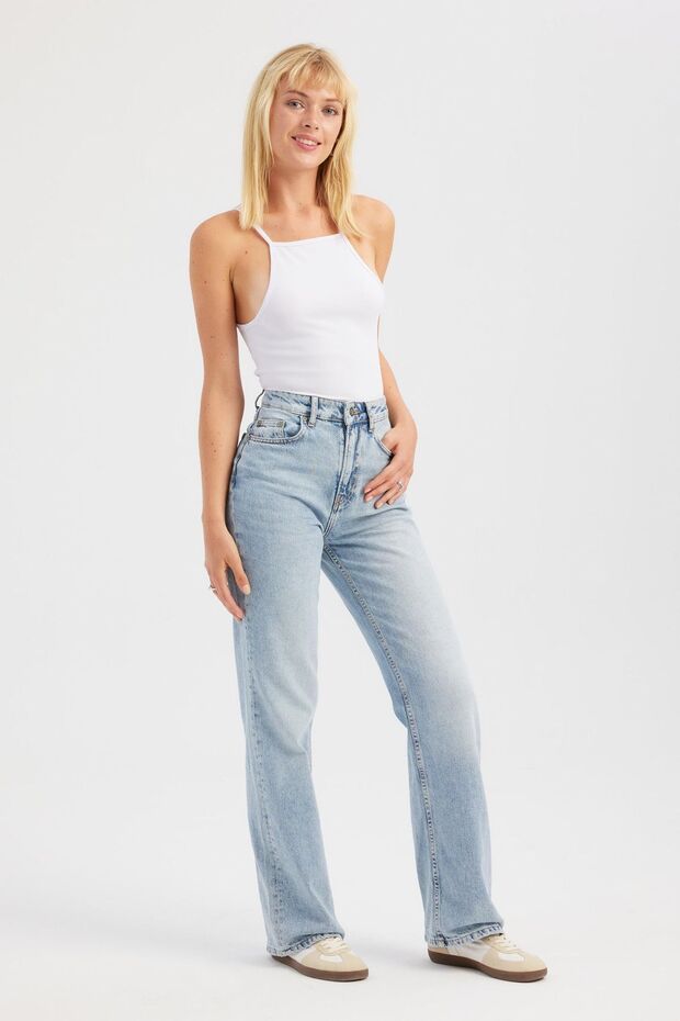 Halter Yaka Pamuklu Üst - 2