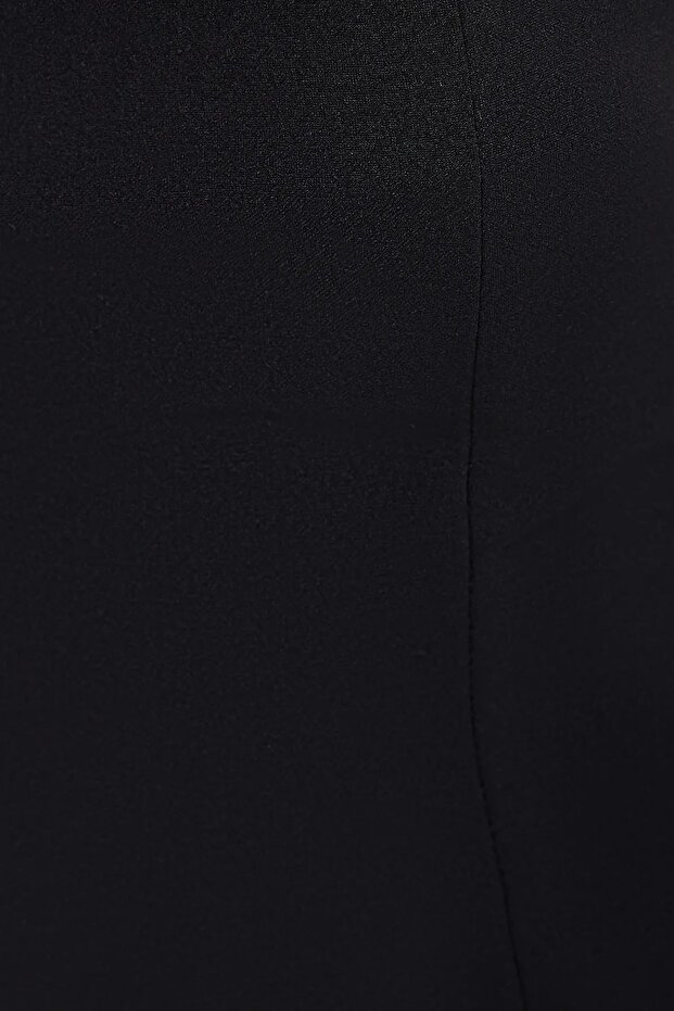 Detaylı İnce Askılı Mini Elbise - 5