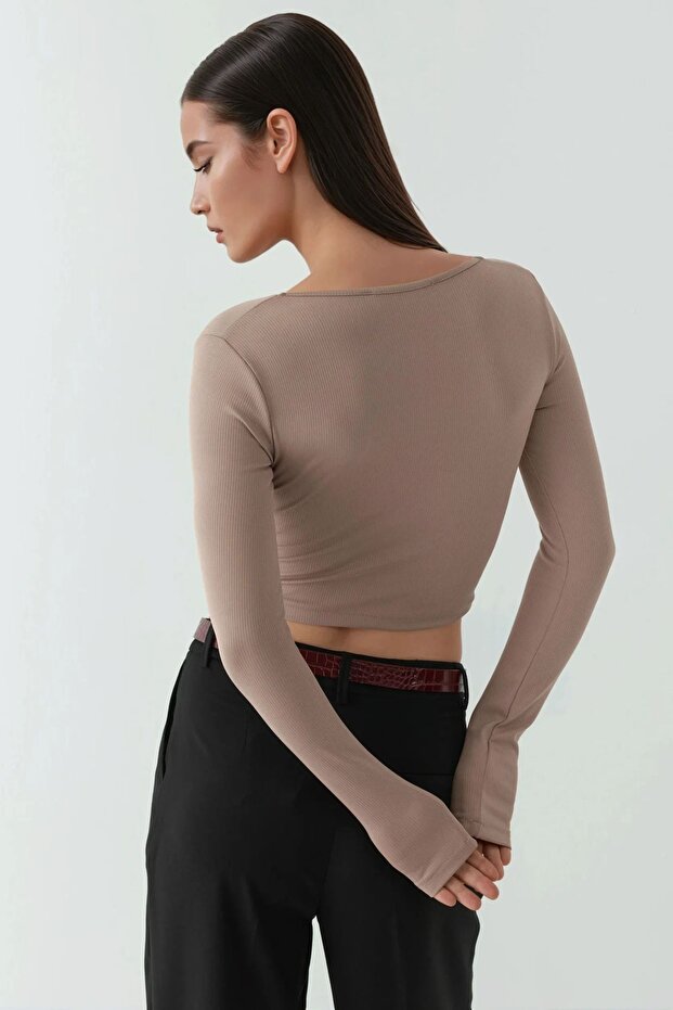 Kırışıklıklı Bluz - 2