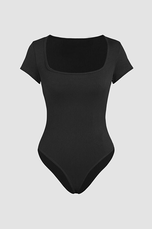 Square Neck Bodysuit - 6
