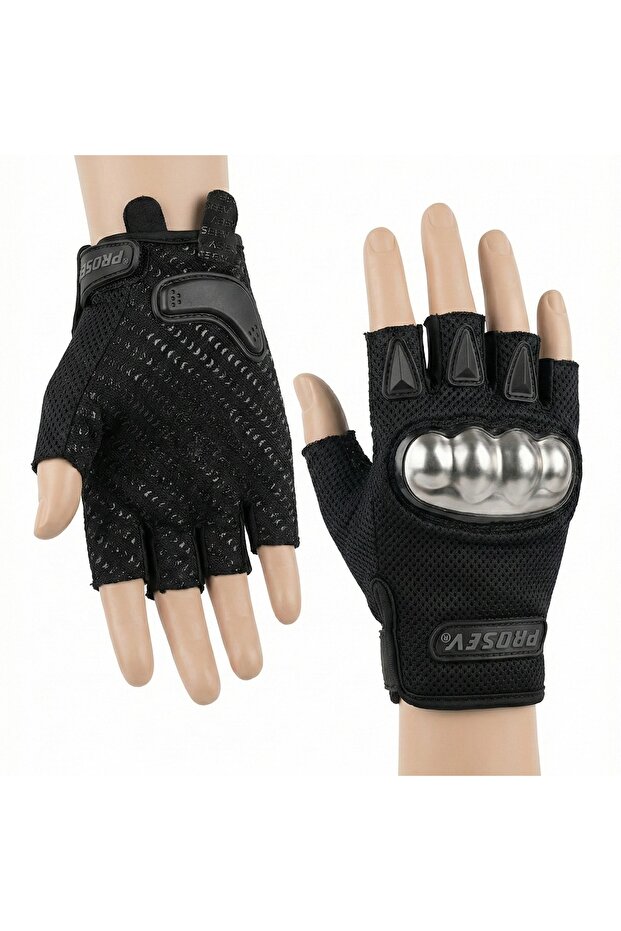 4250 YARIM PARMAK ELDİVEN (SİYAH) - 4