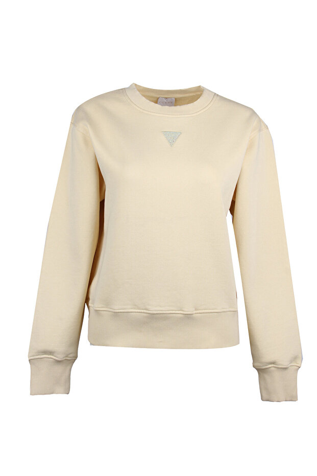 Big Kadın Şardonlu Sweatshirt - 1