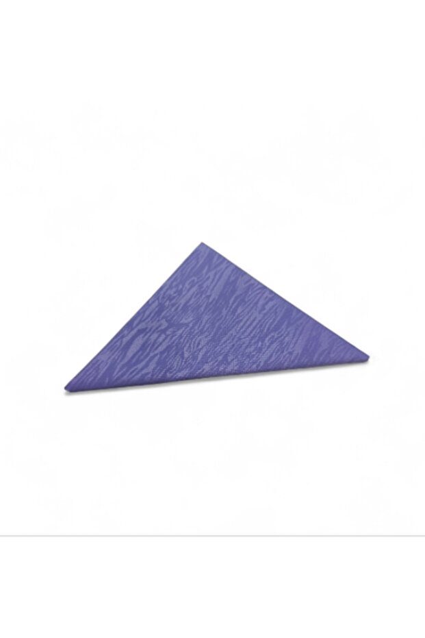 Lilac Patterned Pocket Square - 1